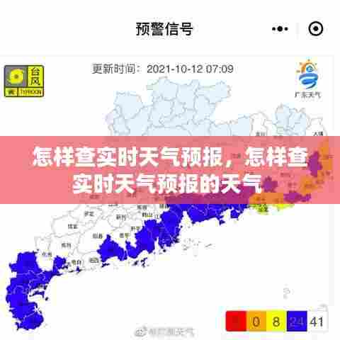 怎样查实时天气预报,怎样查实时天气预报的天气