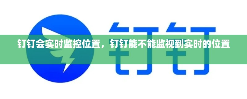 钉钉会实时监控位置,钉钉能不能监视到实时的位置