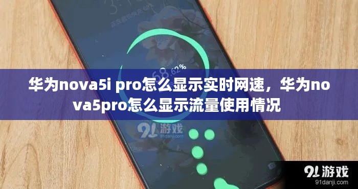 华为nova5i pro怎么显示实时网速,华为nova5pro怎么显示流量使用情况