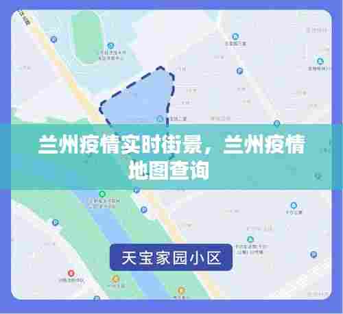 兰州疫情实时街景,兰州疫情地图查询