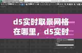 d5实时取景网格在哪里，d5实时取景网格在哪里找 