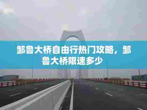 邹鲁大桥自由行热门攻略，邹鲁大桥限速多少 