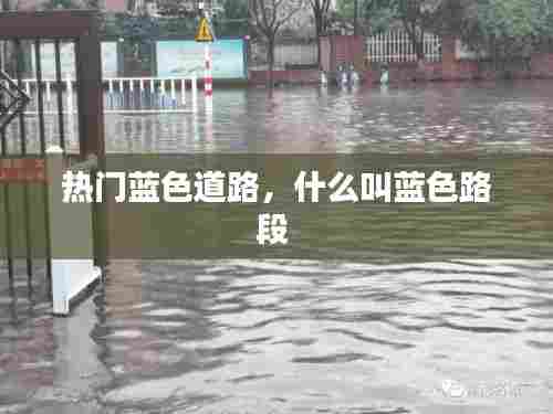 热门蓝色道路，什么叫蓝色路段 