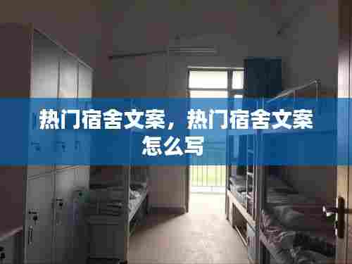 热门宿舍文案,热门宿舍文案怎么写