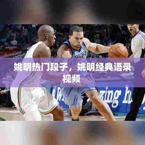 姚明热门段子，姚明经典语录视频 