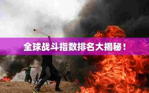 全球战斗指数排名大揭秘！