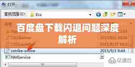 百度盘下载闪退问题深度解析