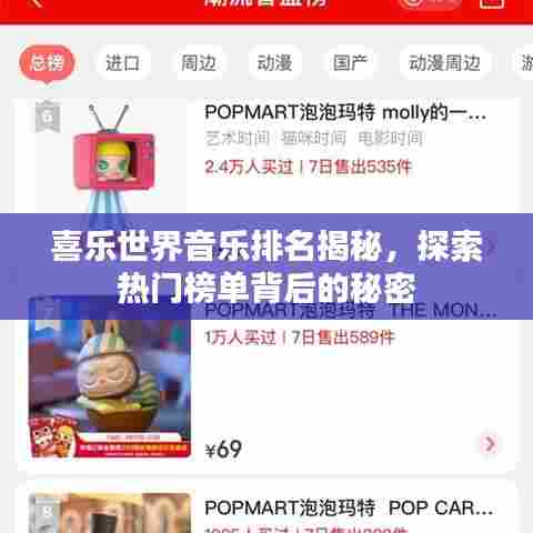 喜乐世界音乐排名揭秘，探索热门榜单背后的秘密