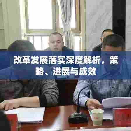 改革发展落实深度解析,策略、进展与成效
