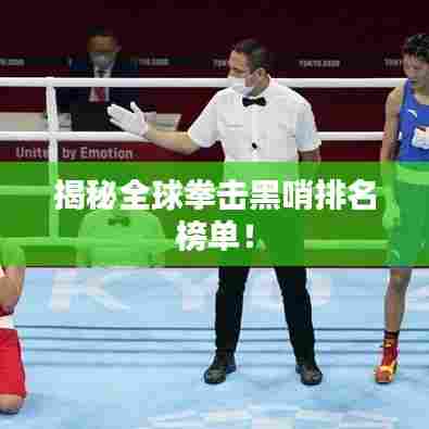 揭秘全球拳击黑哨排名榜单！